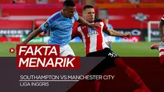Berita video fakta-fakta menarik jelang pertandingan Southampton Vs Manchester City di Liga Inggris pekan ke-14