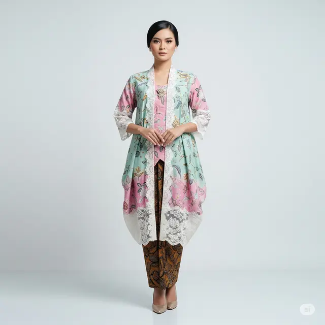 7 Model Kebaya Batik Modern Simple untuk Tampilan Elegan