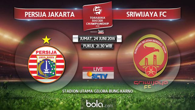 Persija Jakarta vs Sriwijaya FC