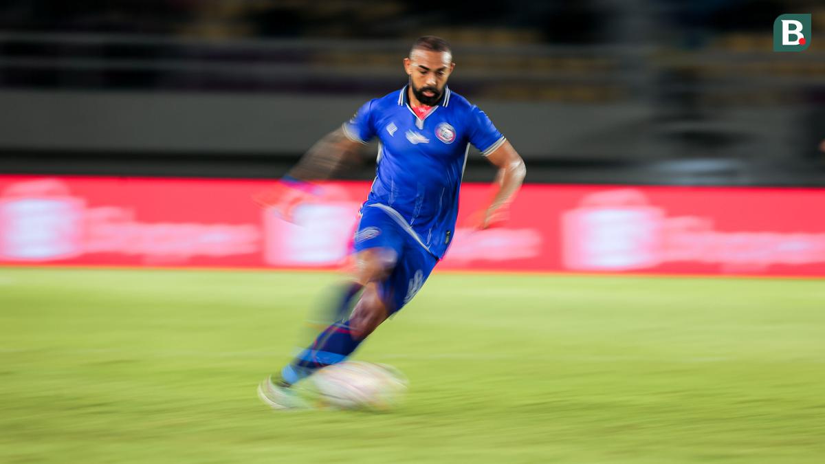 Pimpin Top Scorer BRI Super League, Dalberto Luan Bergairah Beri Kemenangan untuk Arema FC