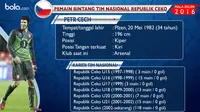 Catatan statistik penampilan Petr Cech saat berkostum timnas Republik Ceska (Bola.com)