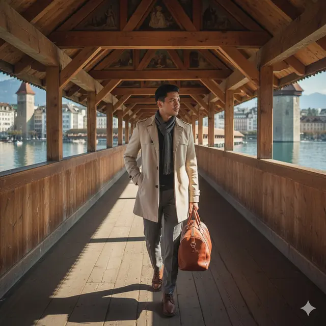 Prompt Gemini AI Paling Viral untuk Edit Foto Liburan di Swiss