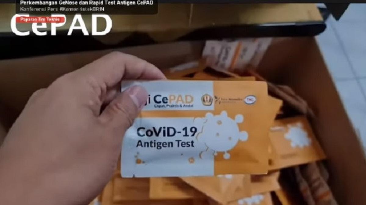 Unpad Luncurkan Alat Rapid Test Antigen CePAD, Menristek Berharap Bisa ...