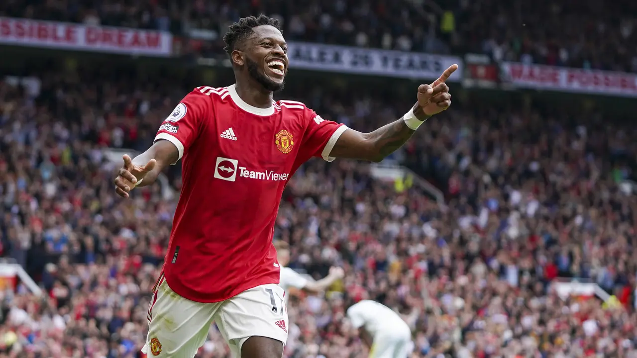 Foto: Bruno Fernandes Cetak Hattrick, Manchester United Gilas Leeds United 5-1 dalam Pekan pertama Liga Inggris 2021 / 2022