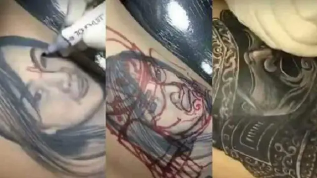 Cara Kocak 7 Ubah Tato Wajah Pacar Setelah Putus