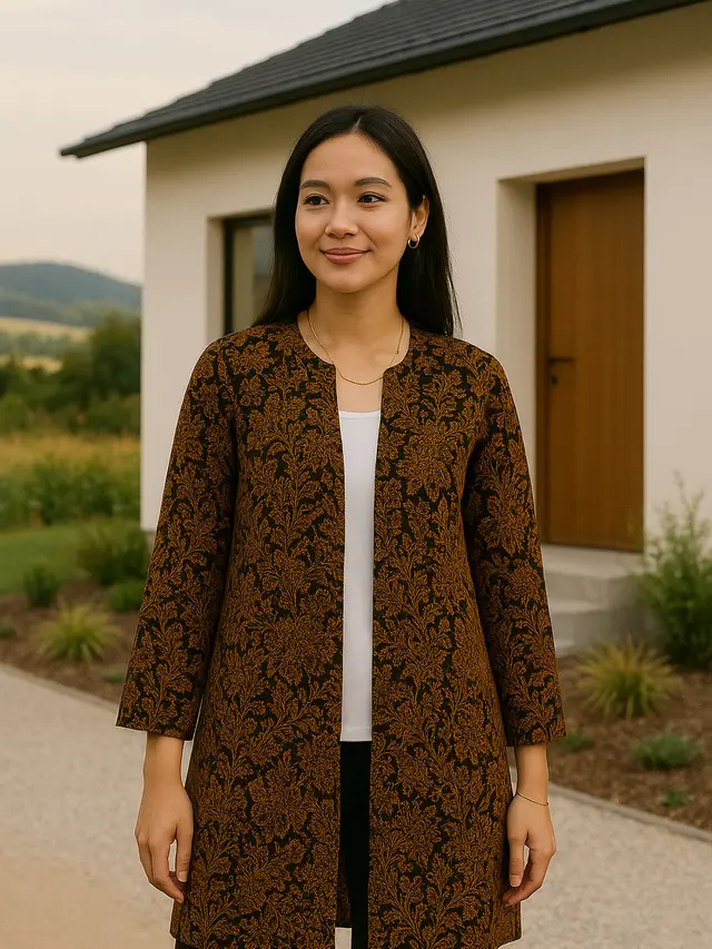 Model Outer Batik untuk Usia 20-an