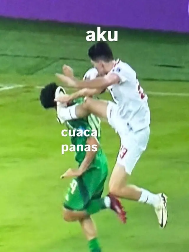 6 Meme Justin Hubner Ini Kocak, Disebut Netizen Preman Lapangan