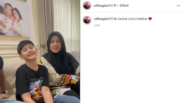 Raffi Ahmad - King Faaz (Foto: Instagram/@raffinagita1717)