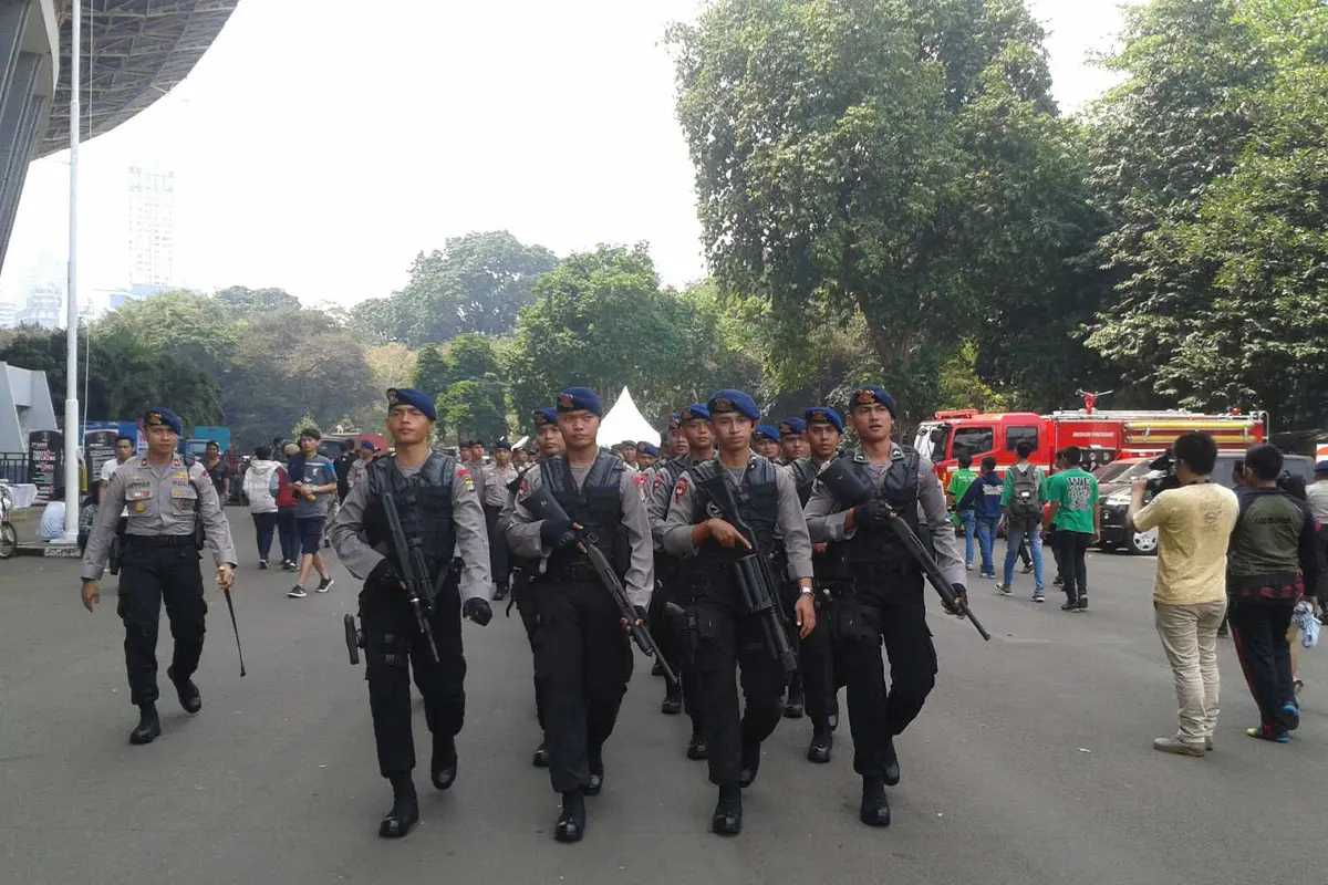 Suasana SUGBK jelang final Piala Presiden 2015