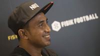 Pesepak bola Firman Utina. (Bola.com/Vitalis Yogi Trisna)