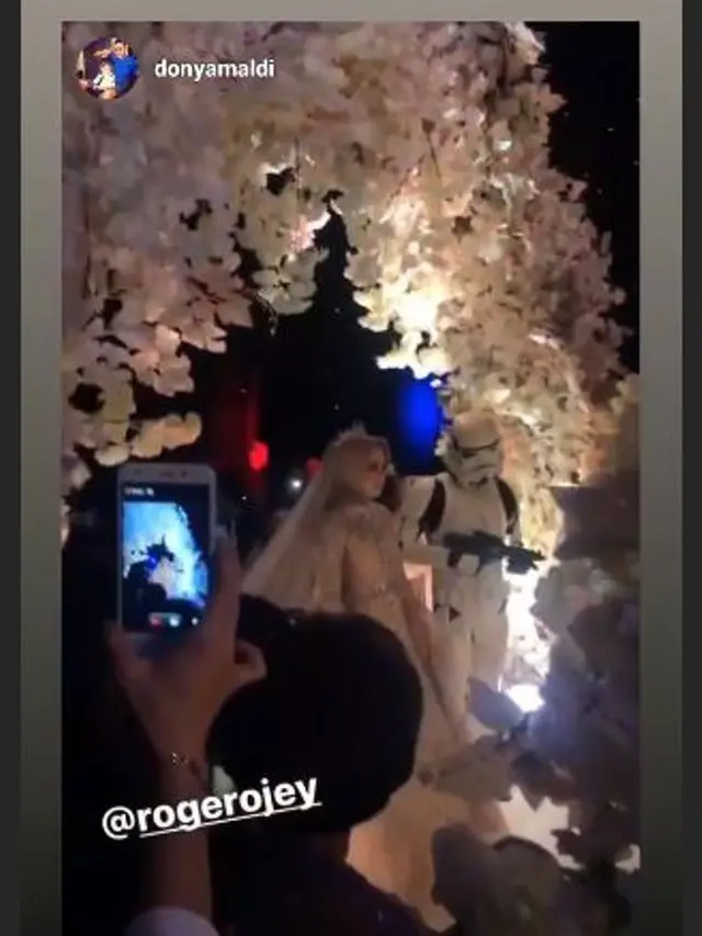 Cut Meyriska dan Roger Danuarta (Foto: Instagram/@rogerojey)