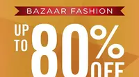 Mitra Adiperkasa (MAP) kembali menggelar Fashion Bazaar yang memberikan diskon hingga 80 persen