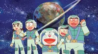 Berjudul Doraemon: Nobita's Space Hero Record of Space Heroes, rombongan akan bertarung melawan para monster.