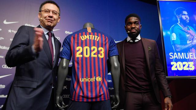 Samuel Umtiti Perpanjang Kontrak di Barcelona