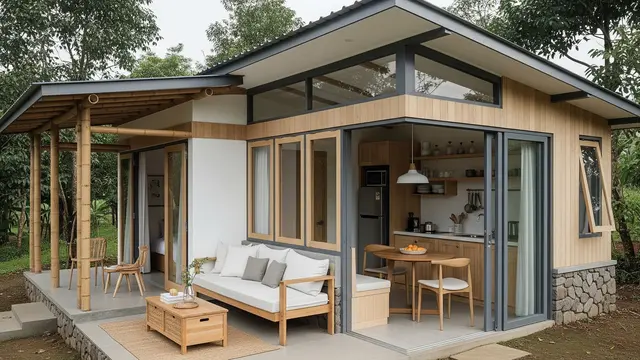 Model Rumah Sederhana Tapi Mewah yang Cocok untuk Lahan Kecil/ Ilustrasi AI