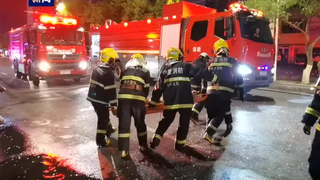 ledakan dari restoran barbecue di China