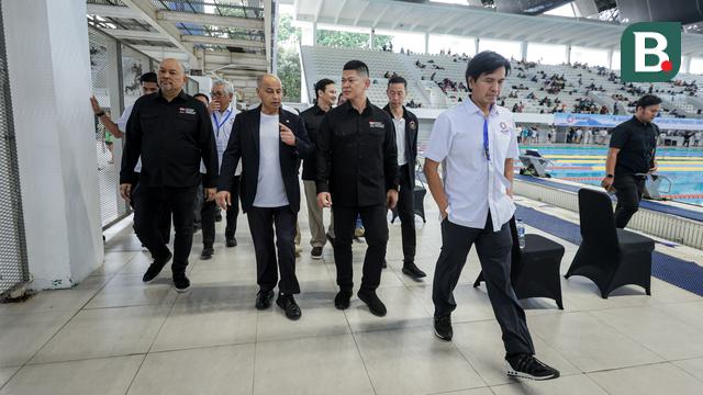 Foto: Presiden Federasi Akuatik Internasional Kunjungi Indonesia Open Aquatic Championships 2025
