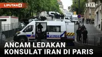 SEORANG PRIA ANCAM LEDAKAN BOM DI KONSULAT IRAN DI PARIS BERHASIL DITANGKAP POLISI