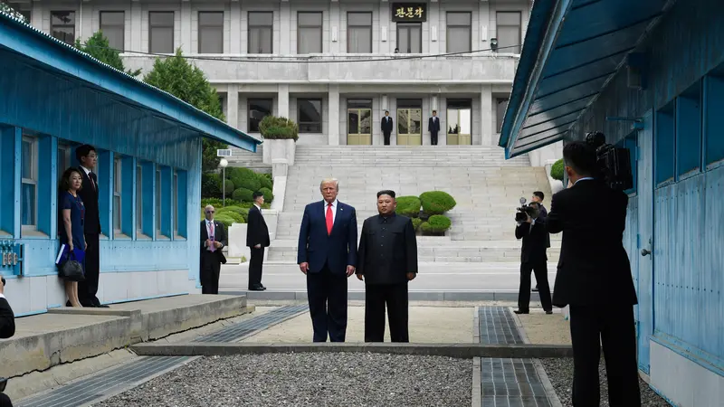 Trump dan Kim Jong-un