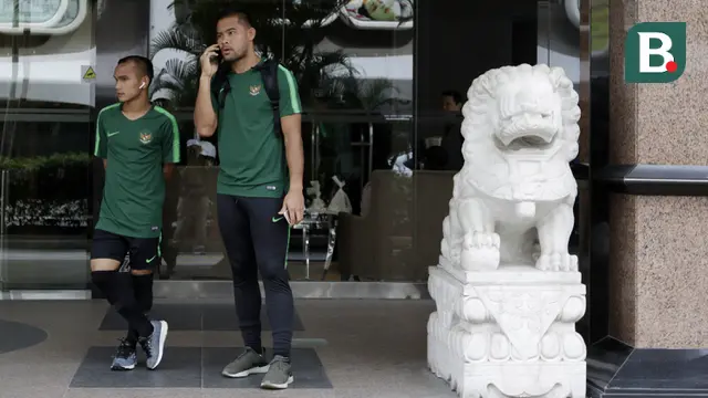 Latihan Timnas Indonesia