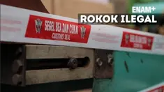 Bea cukai sita rokok ilegal yang jumlahnya 11 juta batang rokok