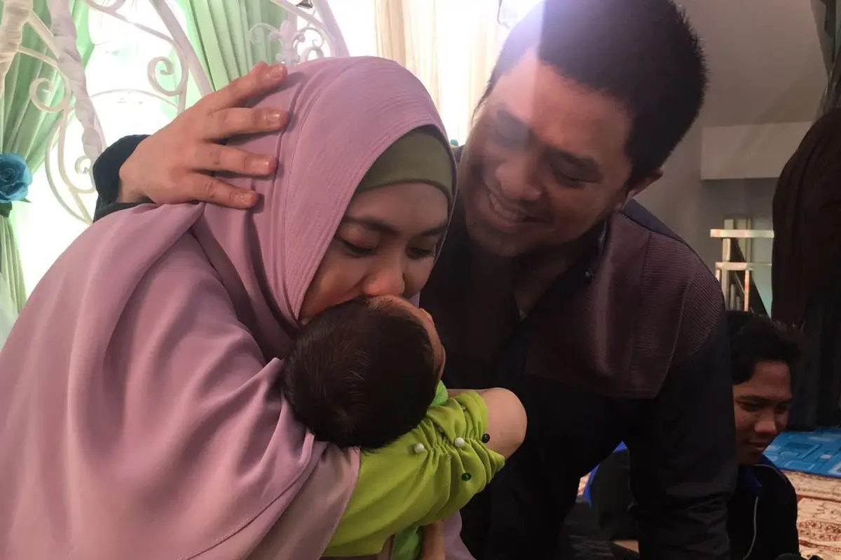 Oki Setiana Dewi dan Ory Vitrio