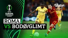 Berita video highlights perempat final leg 2 Europa Conference League, AS Roma VS Bodo/Glimt