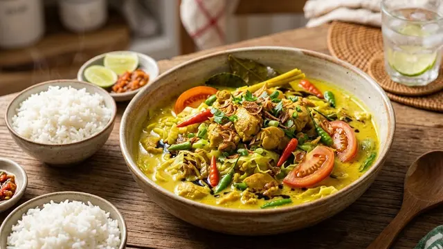 Tongseng Ayam Kuah Kuning