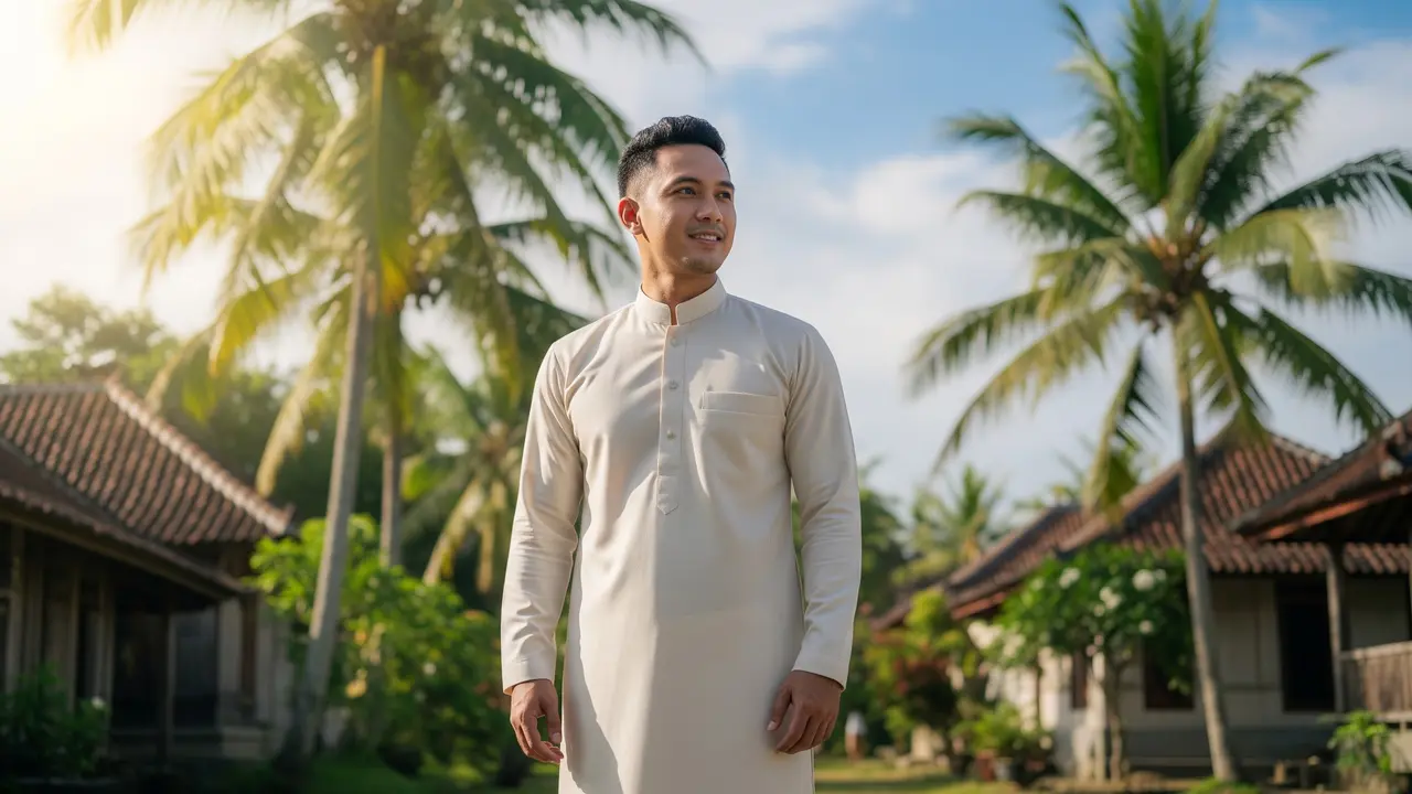 Referensi Outfit Lebaran Cowo/Gemini AI