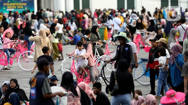 Libur Lebaran 2023, Wisatawan Padati Kota Tua
