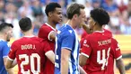 Si Merah sempat tertinggal sebelum brace Diogo Jota di menit akhir mengamankan kemenangan Si Merah. (Daniel ROLAND/AFP)