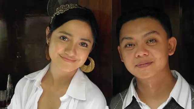 6 Momen Manis Marcella Simon dan Kekasih yang Seorang Polisi