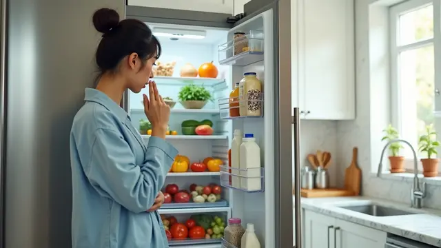 cara menghilangkan bau kulkas