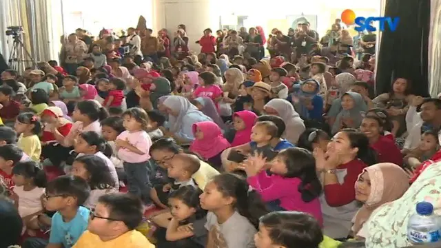 Ribuan Anak-Anak Antusias Ikuti Festival Dongeng Internasional Indonesia 2017