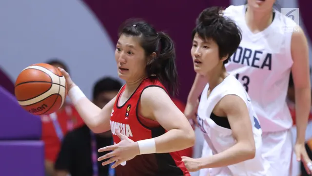 Pebasket Putri Indonesia Takluk dari Korea