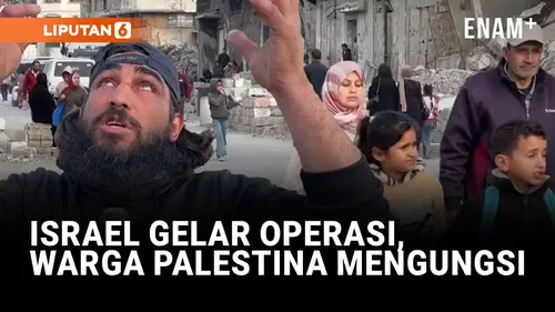 VIDEO: Israel Incar Hamas, Warga Palestina Kembali Mengungsi