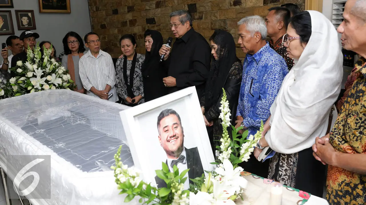 SBY Melayat Mike Mohede