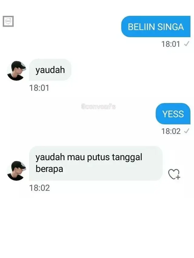 6 Chat Kasih Kado ke Pacar Ini Berakhir Nyesek, Malah Ngelunjak