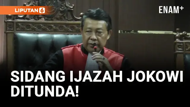 VIDEO: Berkas Belum Lengkap, Sidang Ijazah Jokowi Ditunda!