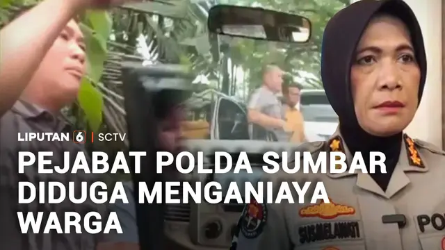 Pejabat Polda Sumbar Diduga Menganiaya Warga
