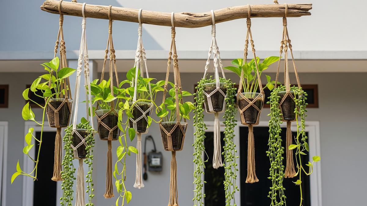 7 Inspirasi Kebun Gantung dari Gelas Plastik Bekas, Cara Kreatif Daur Ulang Sampah