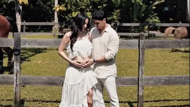 Alyssa Daguise dan Al Ghazali. (Foto: Dok. Instagram @alghazali7)