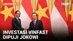 Jokowi Puji Investasi Vietnam Untuk Bangun Fasilitas Kendaraan Listrik di Indonesia