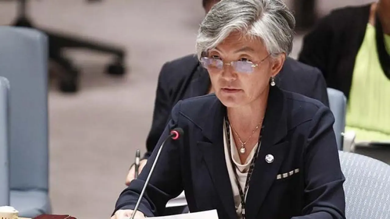 Menteri Luar Negeri Korea Selatan Kang Kyung-wha (AP)