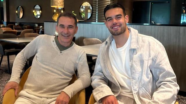 Pelatih Timnas Indonesia U-23, Gerald Vanenburg, menemui striker timnas U-20 dan FC Dordrecht U-21 di Belanda, Jens Raven.