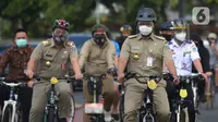 Anies Baswedan: Harus Pakai Masker Saat Bersepeda dan Buka Tiap 15 Menit