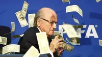 Simon Brodkin Sindir Blatter (AFP)