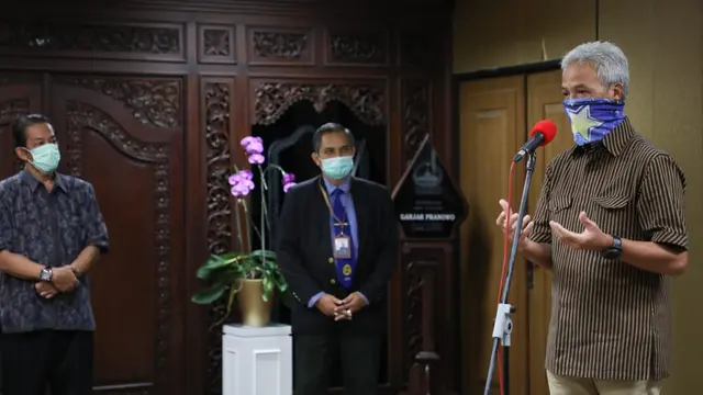 Gubernur Jawa Tengah Ganjar Pranowo.
