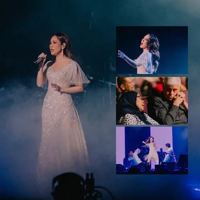 Potret BCl saat Konser di Malaysia, Siapkan Kursi Kosong dengan Mawar Putih