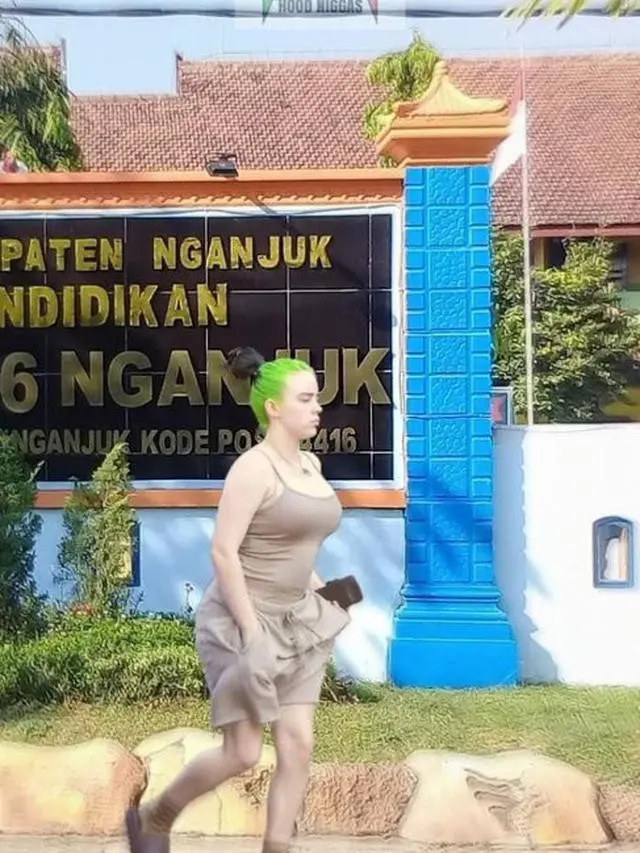 6 Editan Foto Billie Eilish Jika Jadi Orang Indonesia Ini Kocak